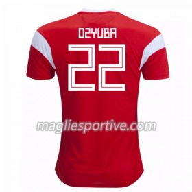 Completo Calcio Russia Dzyuba 22 Divisa Prima Mondiali 2018